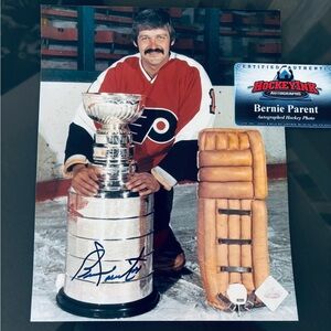 Bernie Parent Autographed Photo